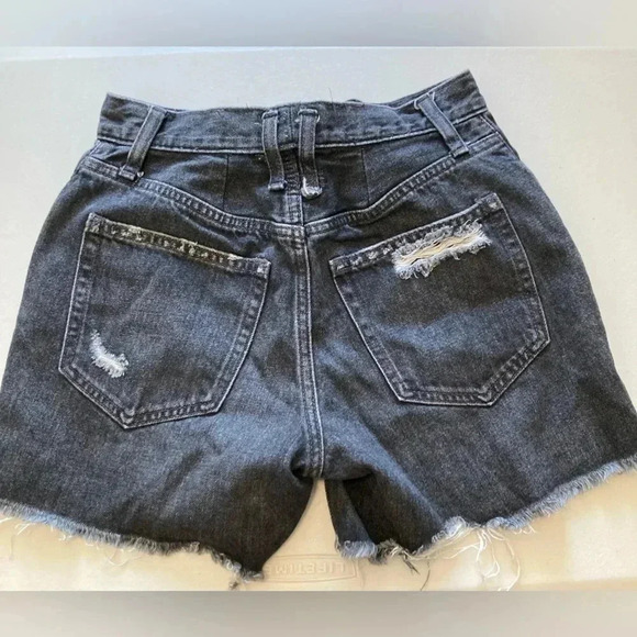 Free People Makai Cut-Off‎ Denim Short XS - Picture 4 of 12